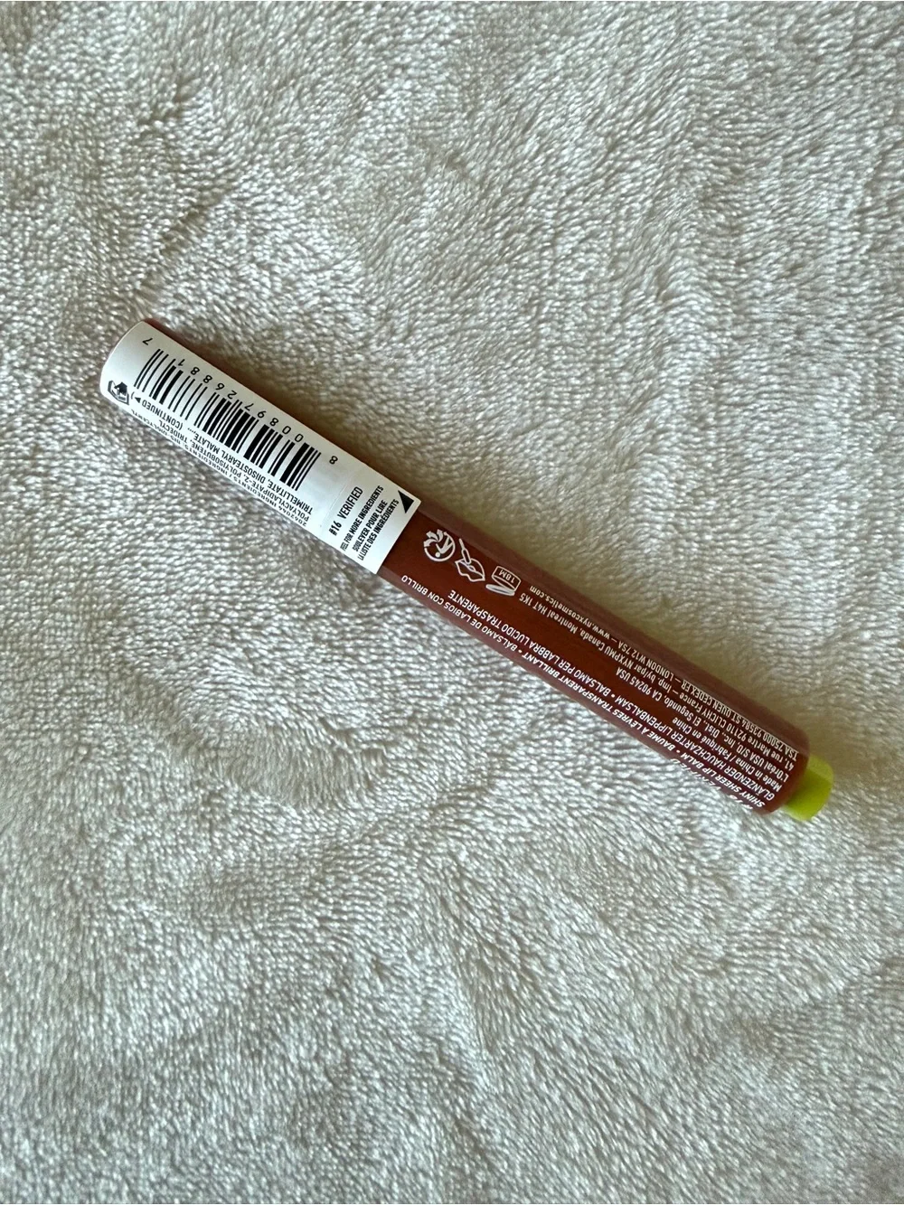NEW NYX Fat Oil Lip Slick Click Shiny Lip Balm #16 Verified Full Size 0.07oz
